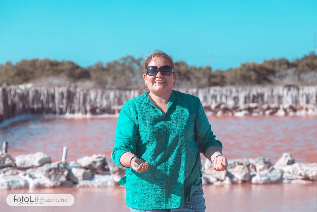 ... y sentir la sal del agua.